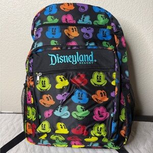 Disneyland Resort Mickey Mouse Backpack Large New with Tags Cute